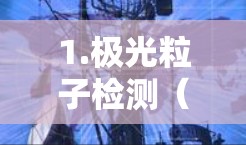 1.极光粒子检测(Particle Detection) 1.极光粒子检测(Particle Detection)