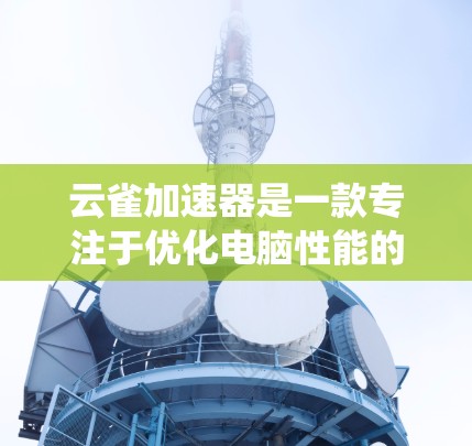 云雀加速器是一款专注于优化电脑性能的工具，旨在帮助用户提升系统运行效率。以下是使用云雀加速器的分步指南