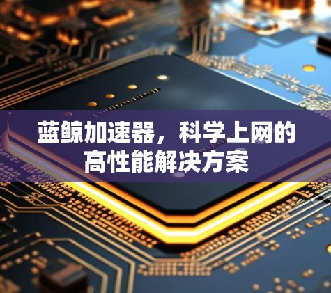 蓝鲸加速器，科学上网的高性能解决方案