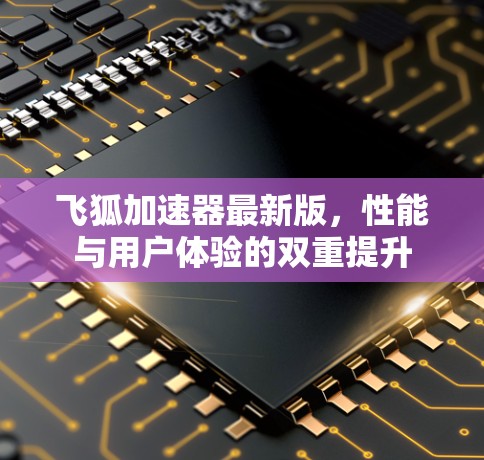 飞狐加速器最新版，性能与用户体验的双重提升