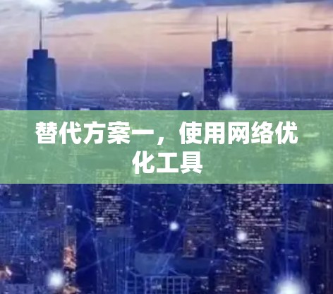 替代方案一，使用网络优化工具